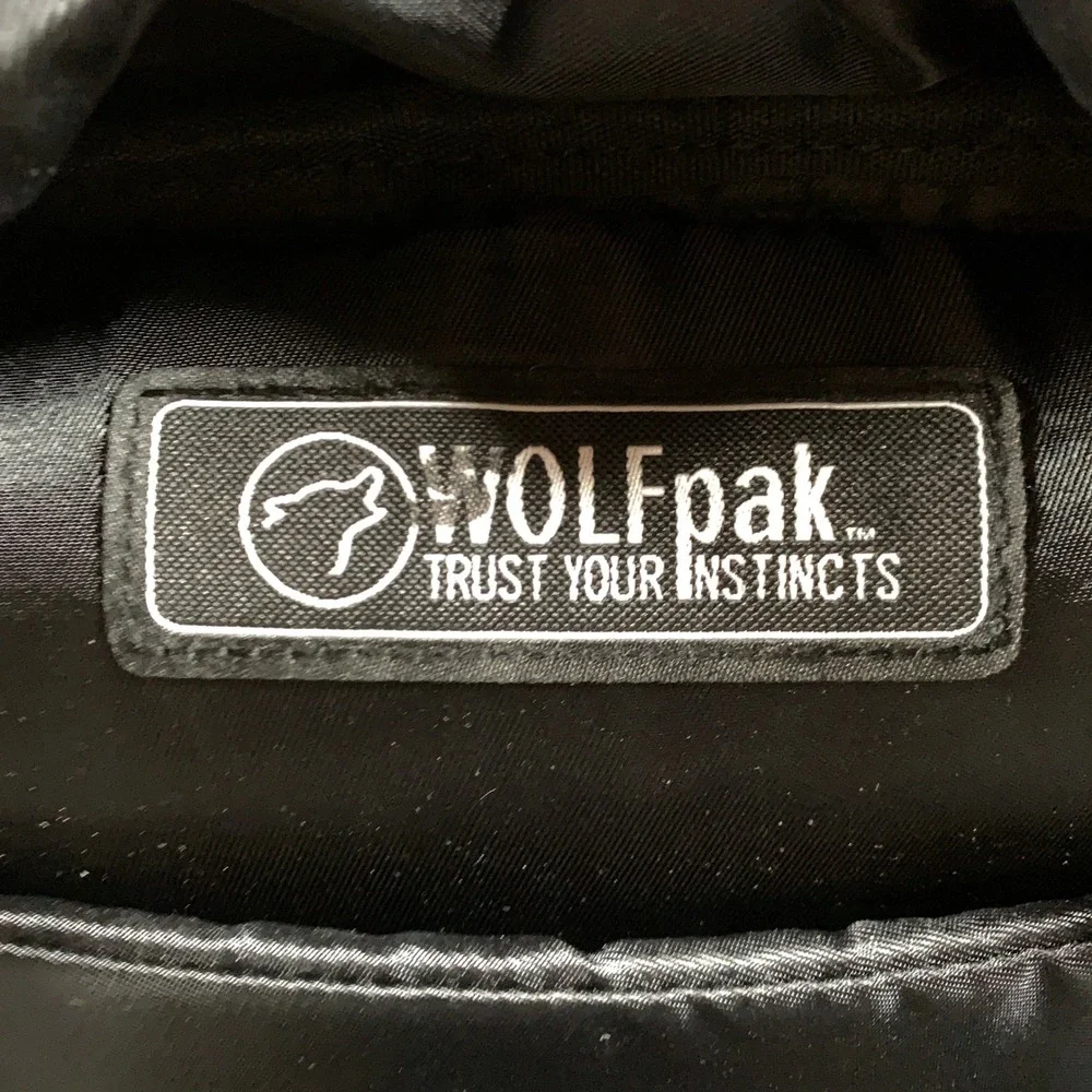 WOLFpak Mini Backpack Unisex OS Black Tactical Gym Bag MOLLE Ruck Pack Rucking